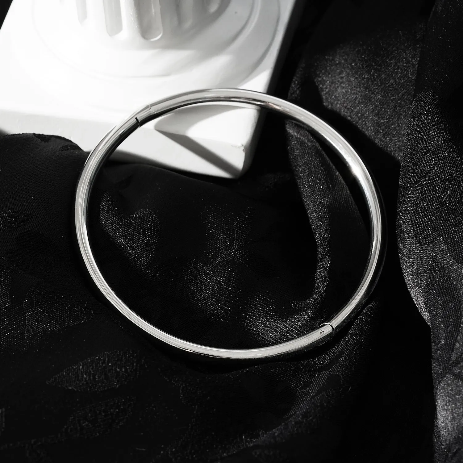 Style BARGARH: Classic Style Silver Bangle sold by Lav & Kush product image thumbnail 5