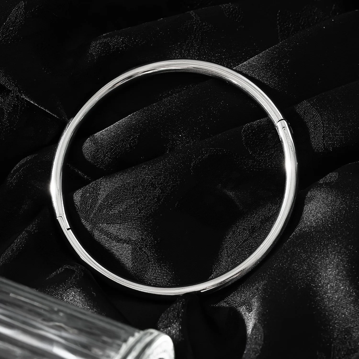 Style BARGARH: Classic Style Silver Bangle sold by Lav & Kush product image thumbnail 3