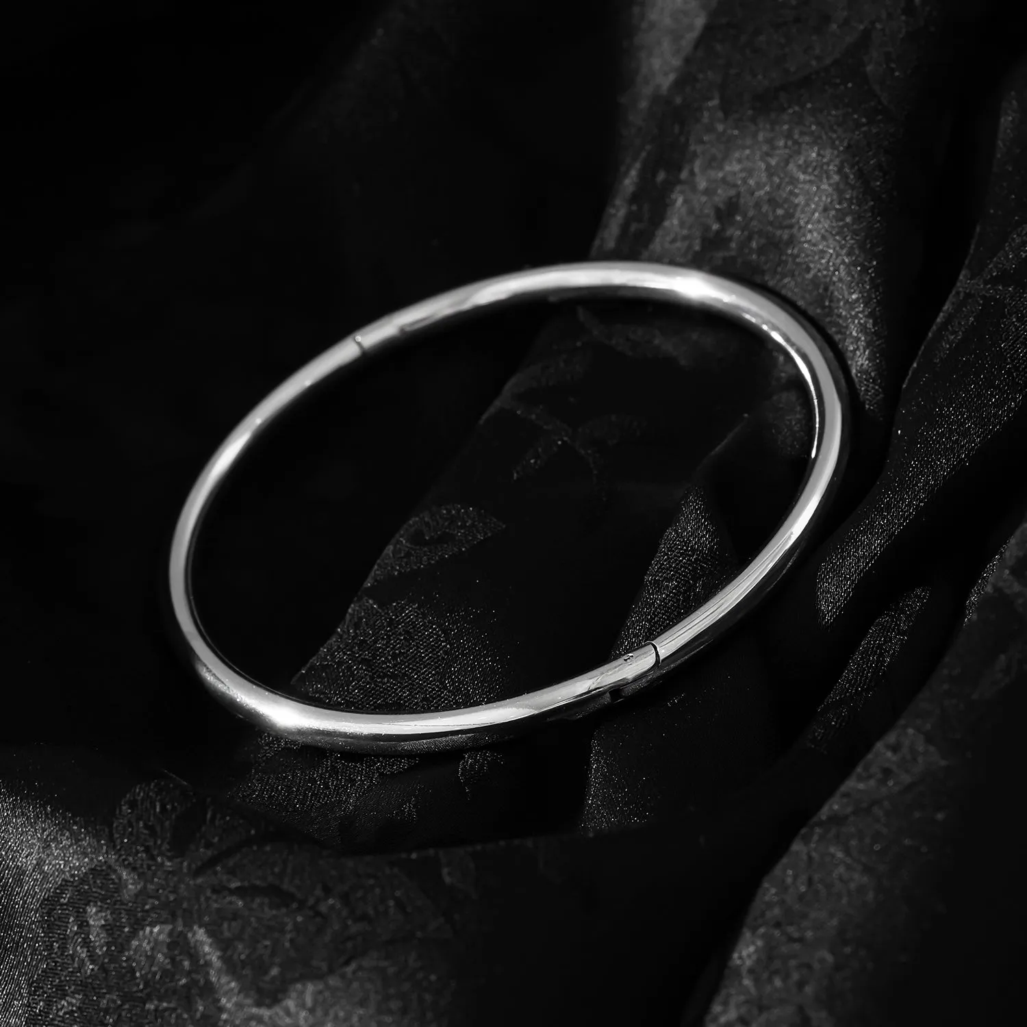 Style BARGARH: Classic Style Silver Bangle sold by Lav & Kush product image thumbnail 2