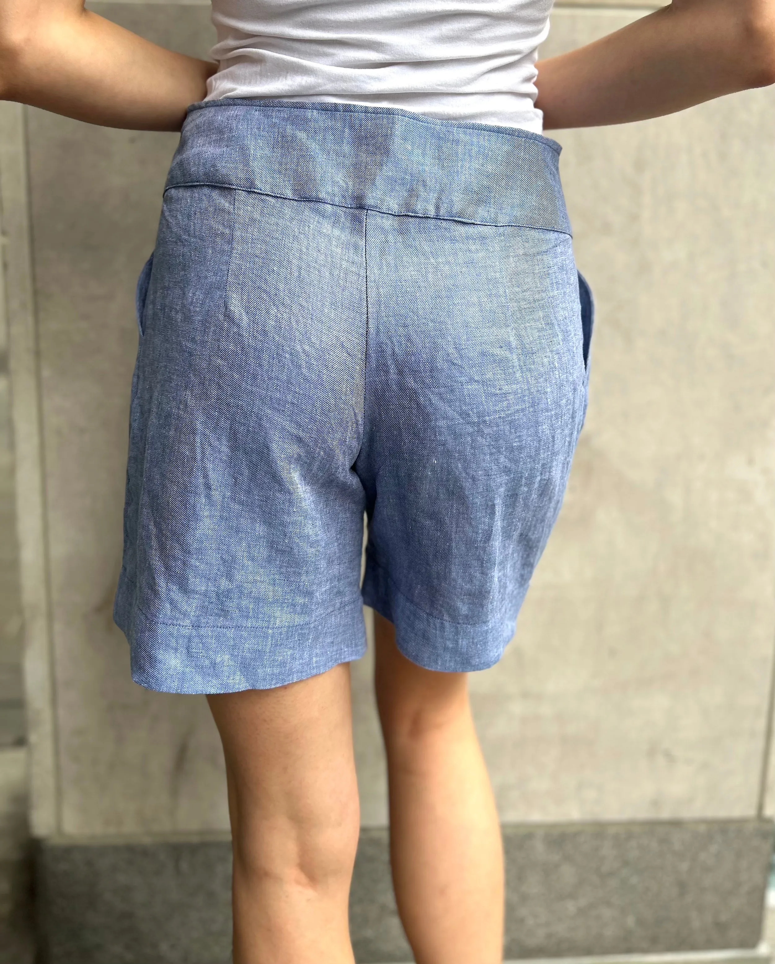 Summer Linen Pleated Short sold by Lav & Kush product image thumbnail 4