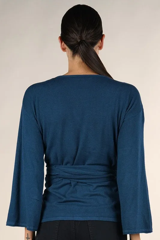 Modal Wrap Top sold by Lav & Kush product image thumbnail 3