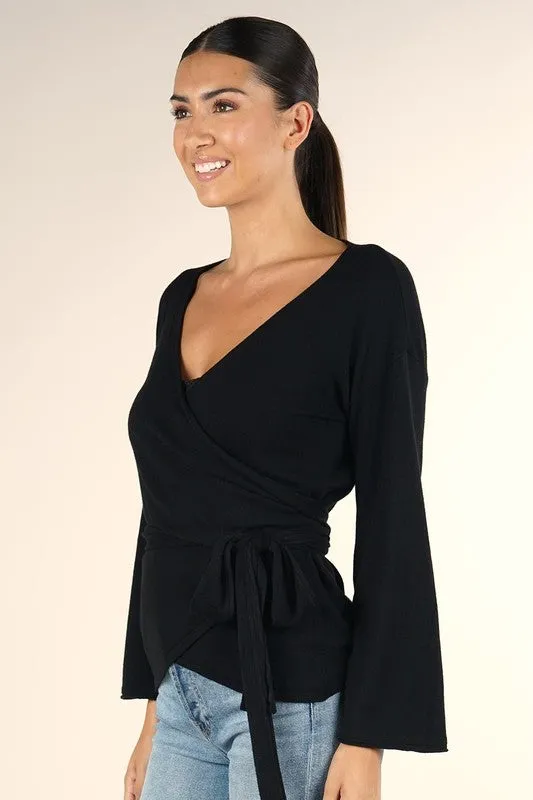 Modal Wrap Top sold by Lav & Kush product image thumbnail 4