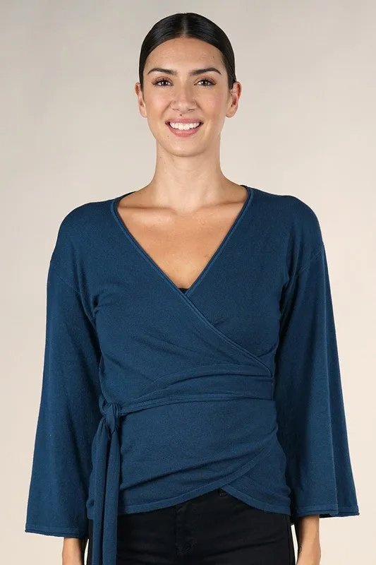 Modal Wrap Top sold by Lav & Kush product image thumbnail 2