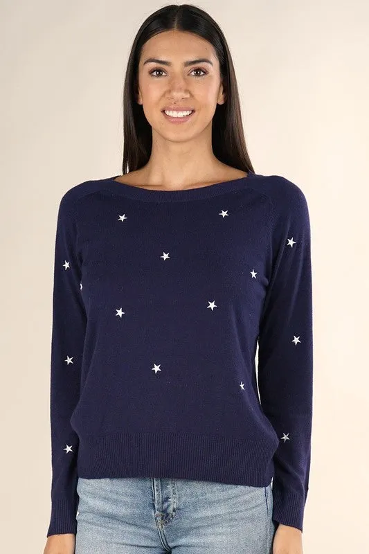 Starry Night Sweater sold by Lav & Kush