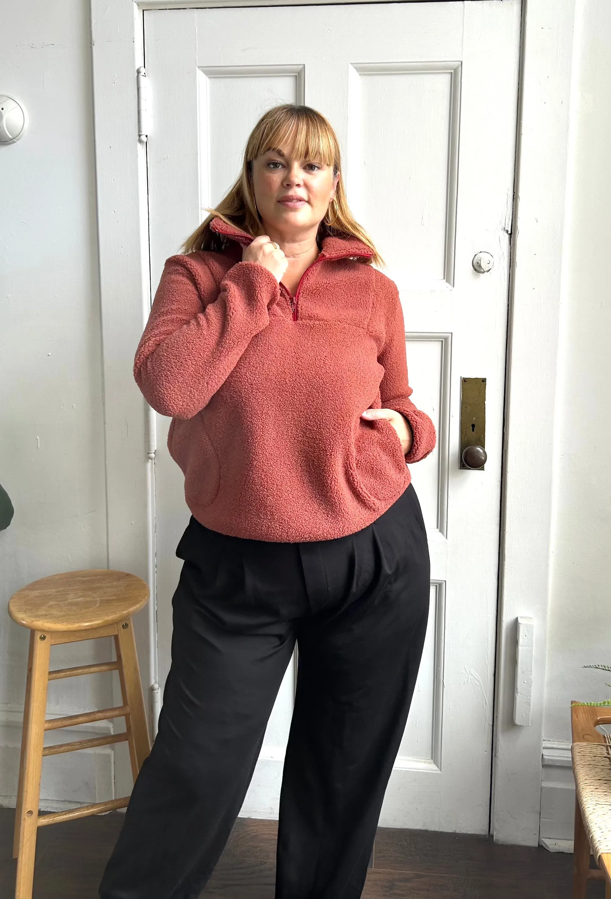 Teddy Sherpa Pullover sold by Lav & Kush product image thumbnail 2