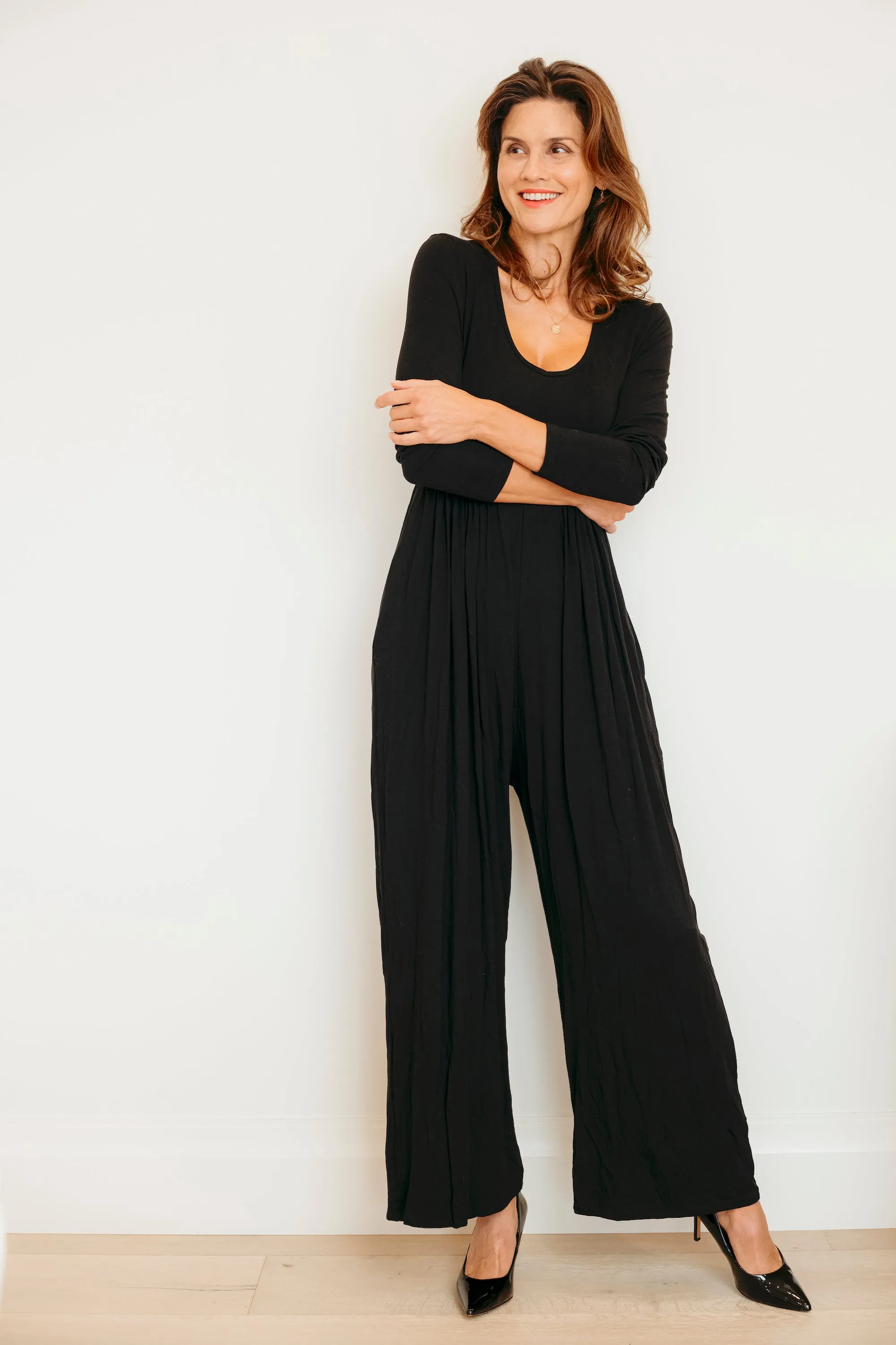 The Joy Palazzo Romper sold by Lav & Kush product image thumbnail 2