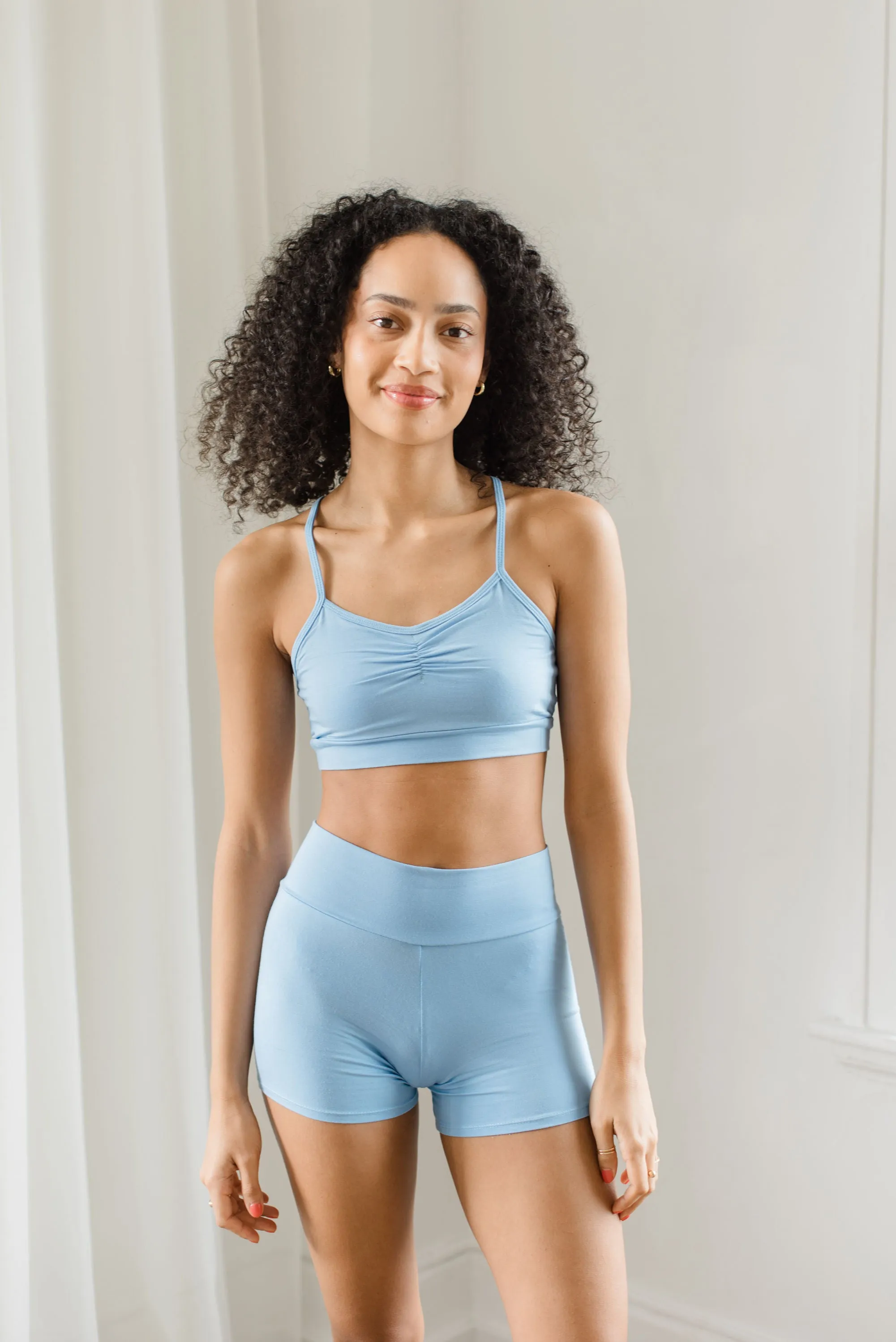 Berry Soft High Waisted Short sold by Lav & Kush product image thumbnail 5