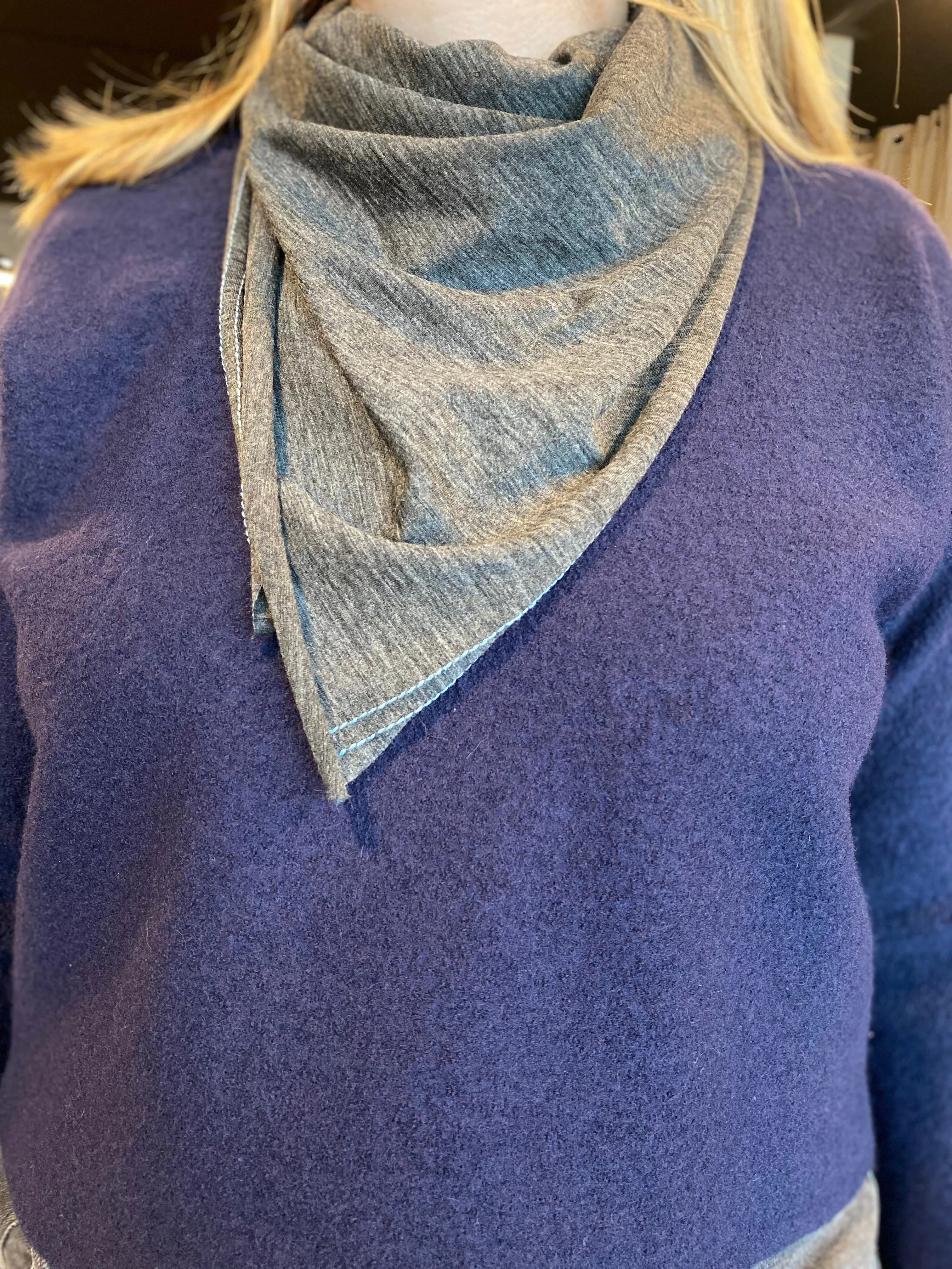 Merino knit scarf sold by Leka