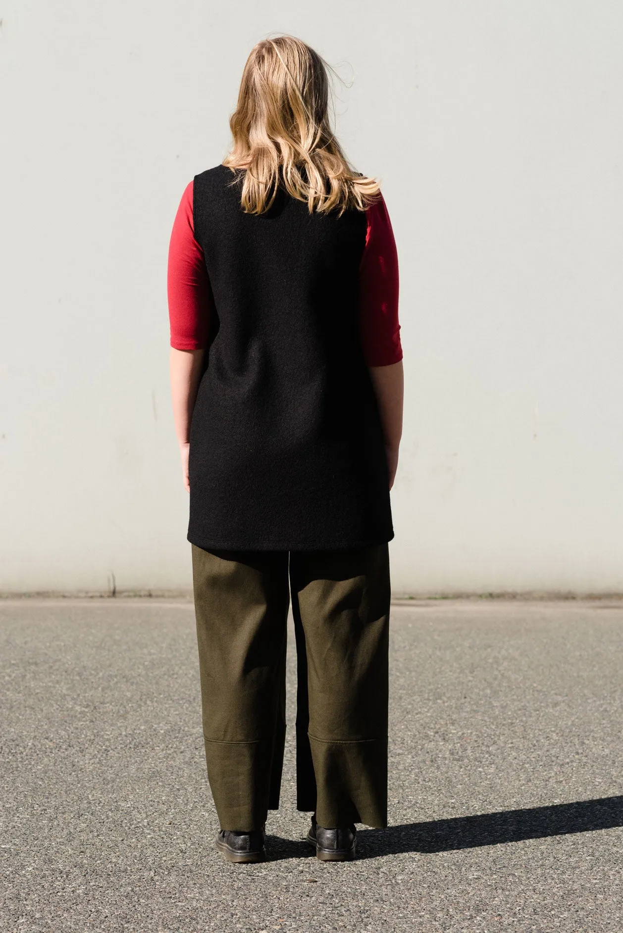 Wool Maggie Pocket Tunic sold by Leka product image thumbnail 3