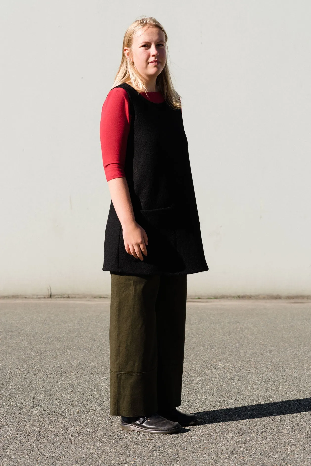 Wool Maggie Pocket Tunic sold by Leka product image thumbnail 4