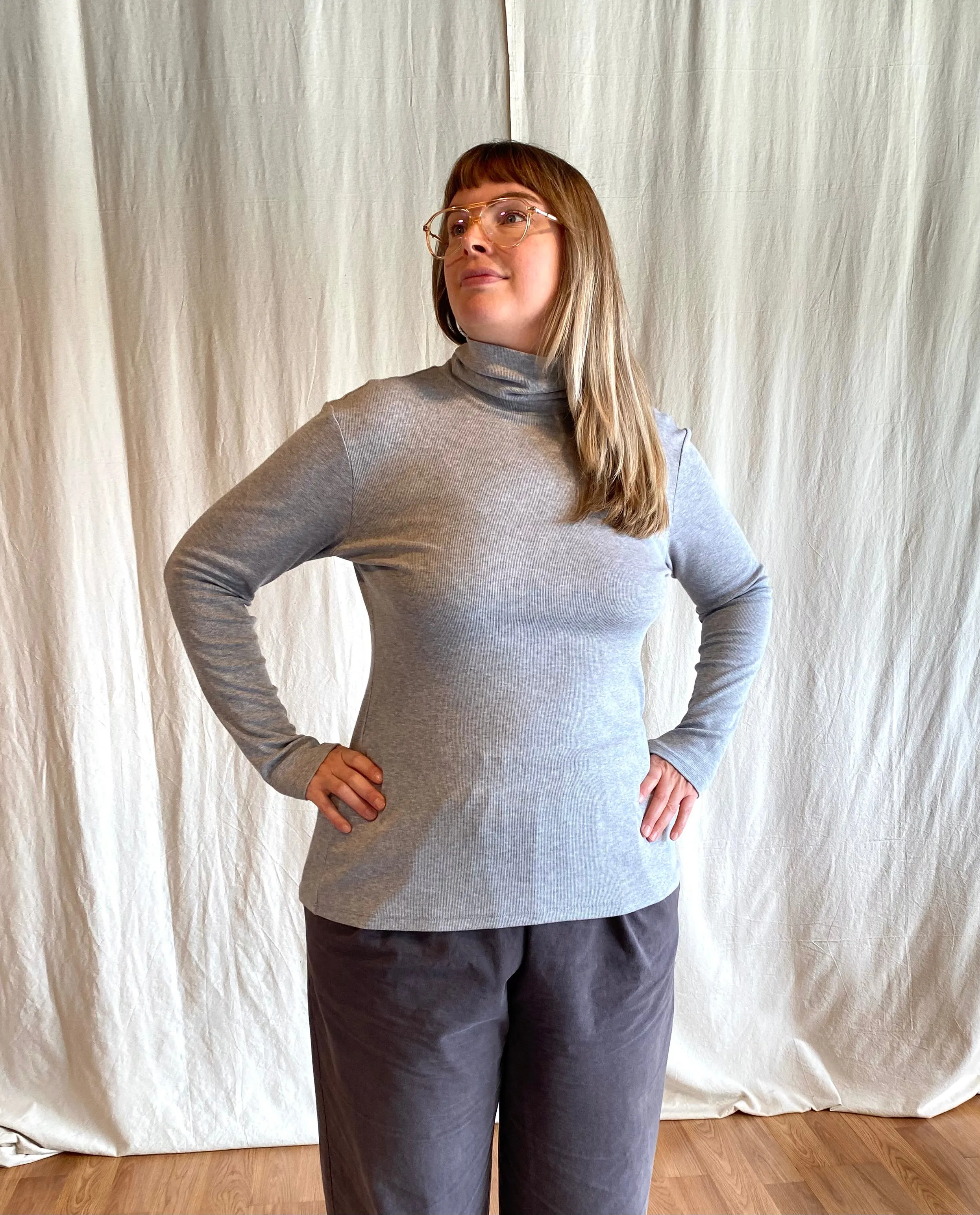 Ribbed Annette Turtleneck sold by Leka product image thumbnail 3