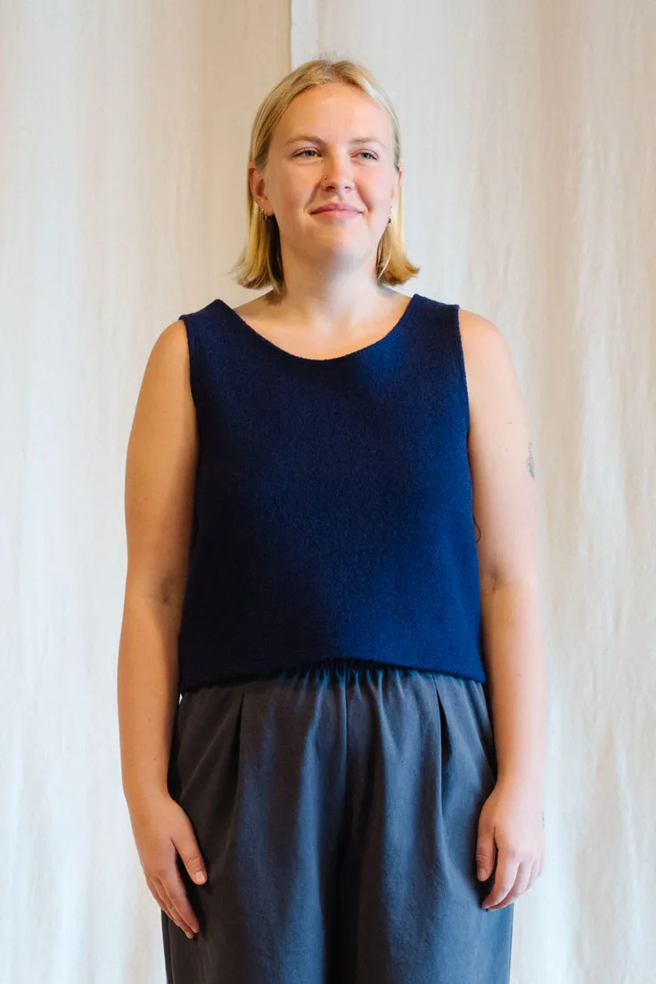 Wool Crop Vest sold by Leka product image thumbnail 5