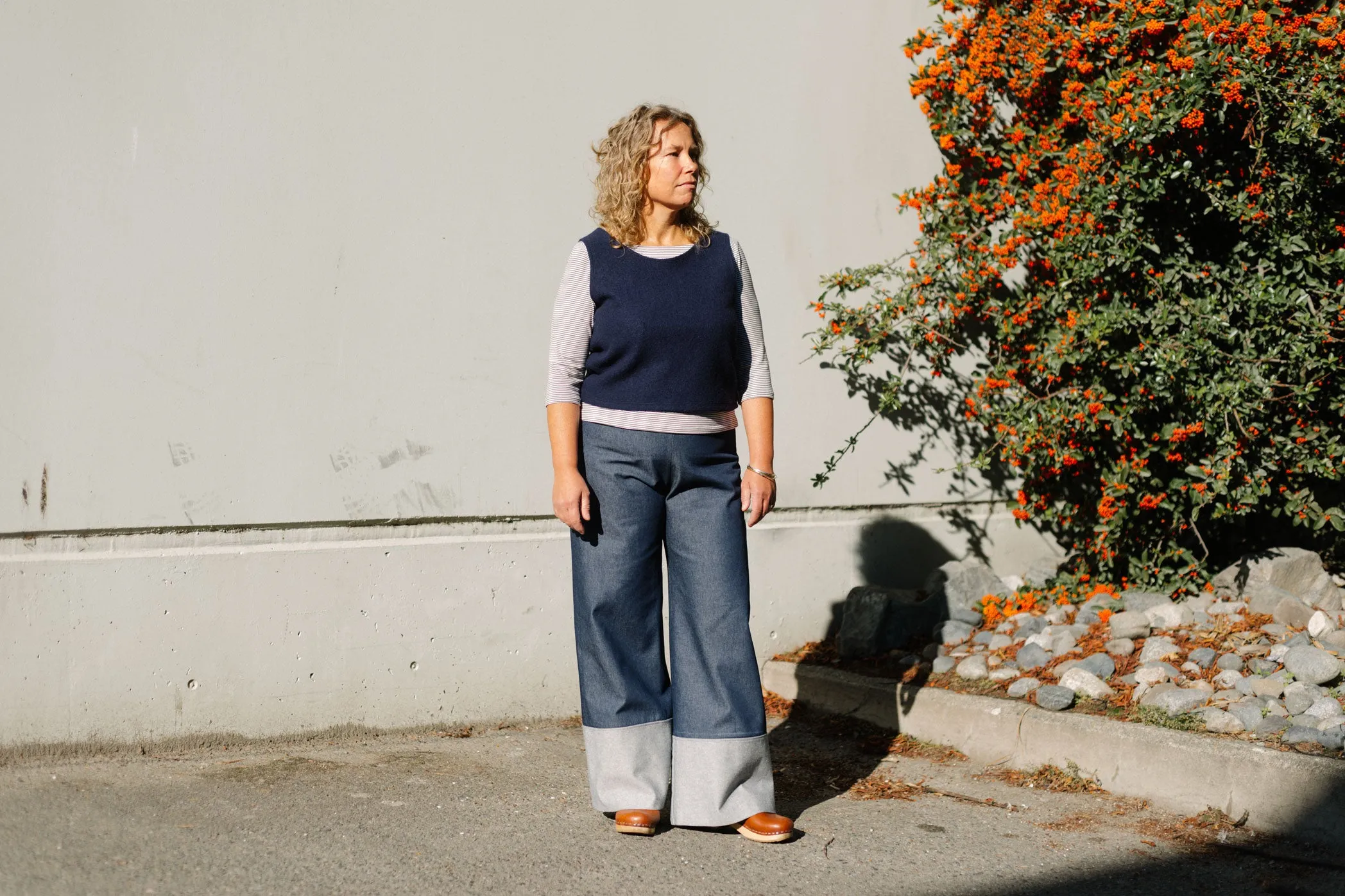 Wool Crop Vest sold by Leka product image thumbnail 3