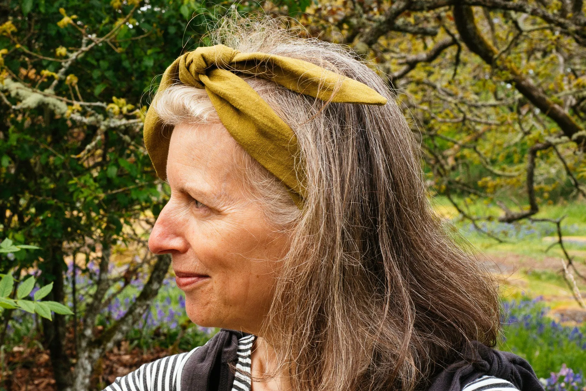 Linen Head and Neck Scarf sold by Leka product image thumbnail 2