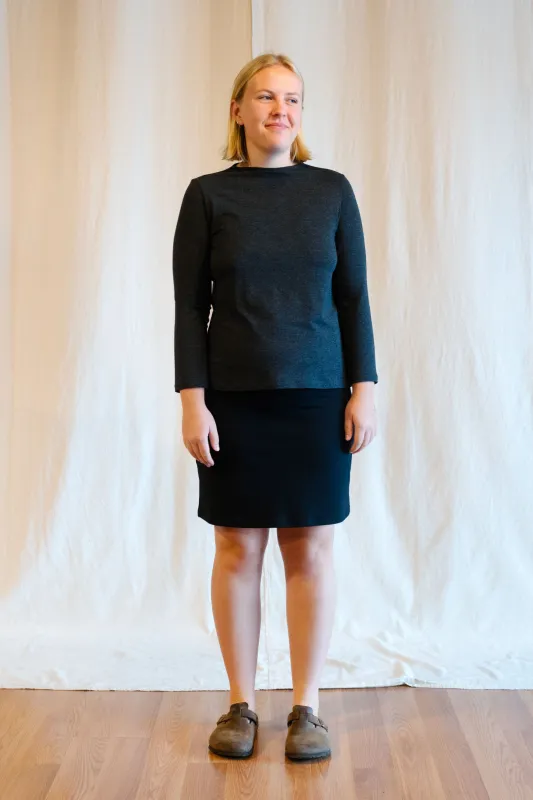 Mockneck Top sold by Leka