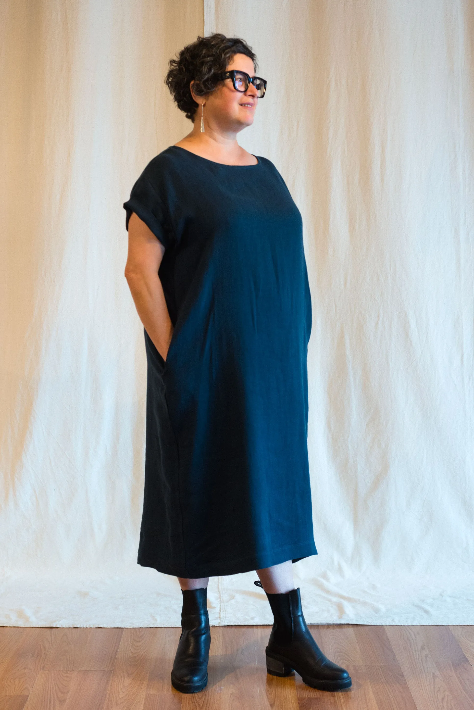 Woven Tee Dress sold by Leka product image thumbnail 5