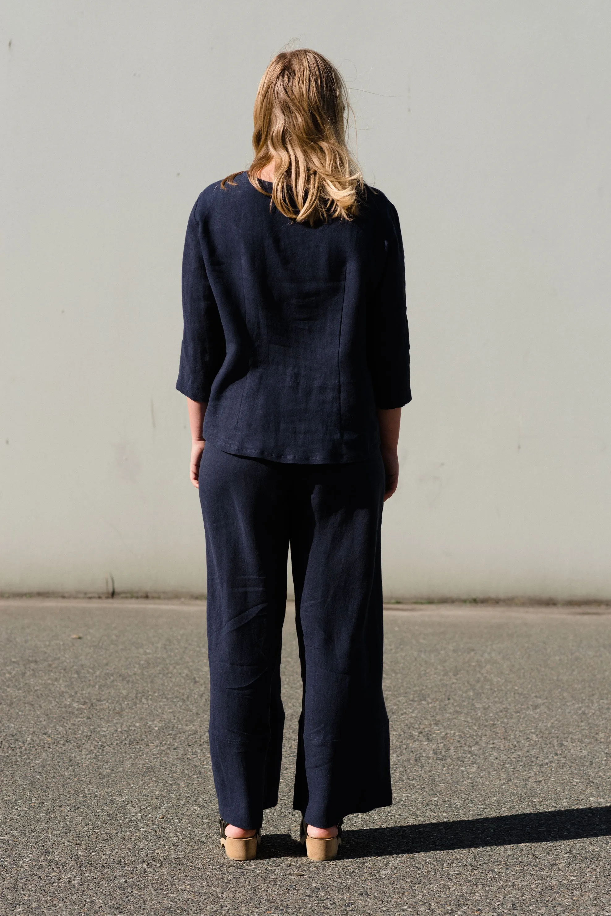 Straight Leg Pant in Linen sold by Leka product image thumbnail 3