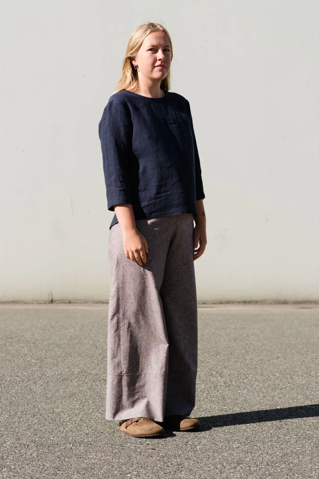 Straight Leg Pant in Linen Organic Cotton sold by Leka product image thumbnail 3
