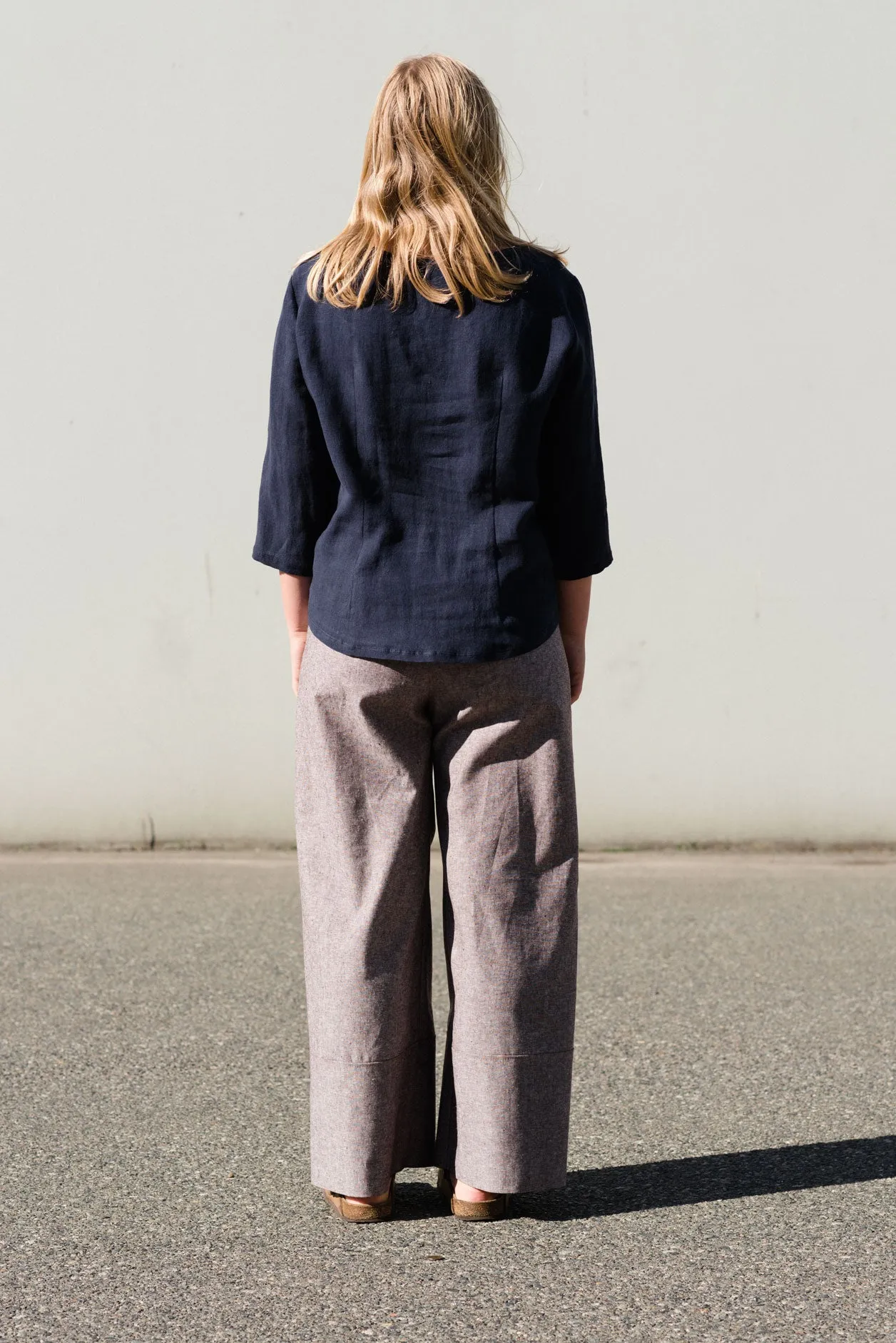 Straight Leg Pant in Linen Organic Cotton sold by Leka product image thumbnail 2