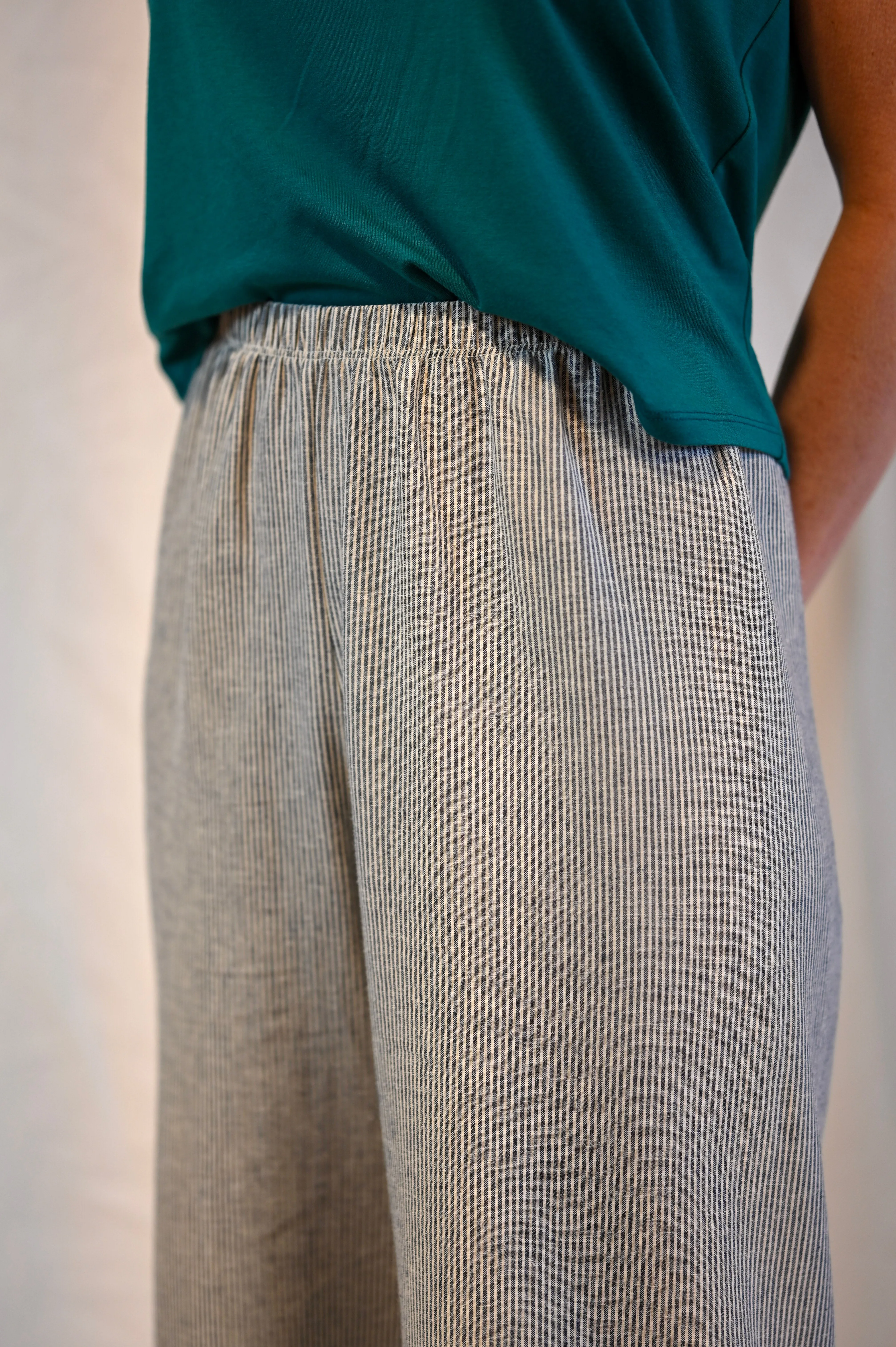 Straight Leg Pant in Hemp Organic Cotton sold by Leka