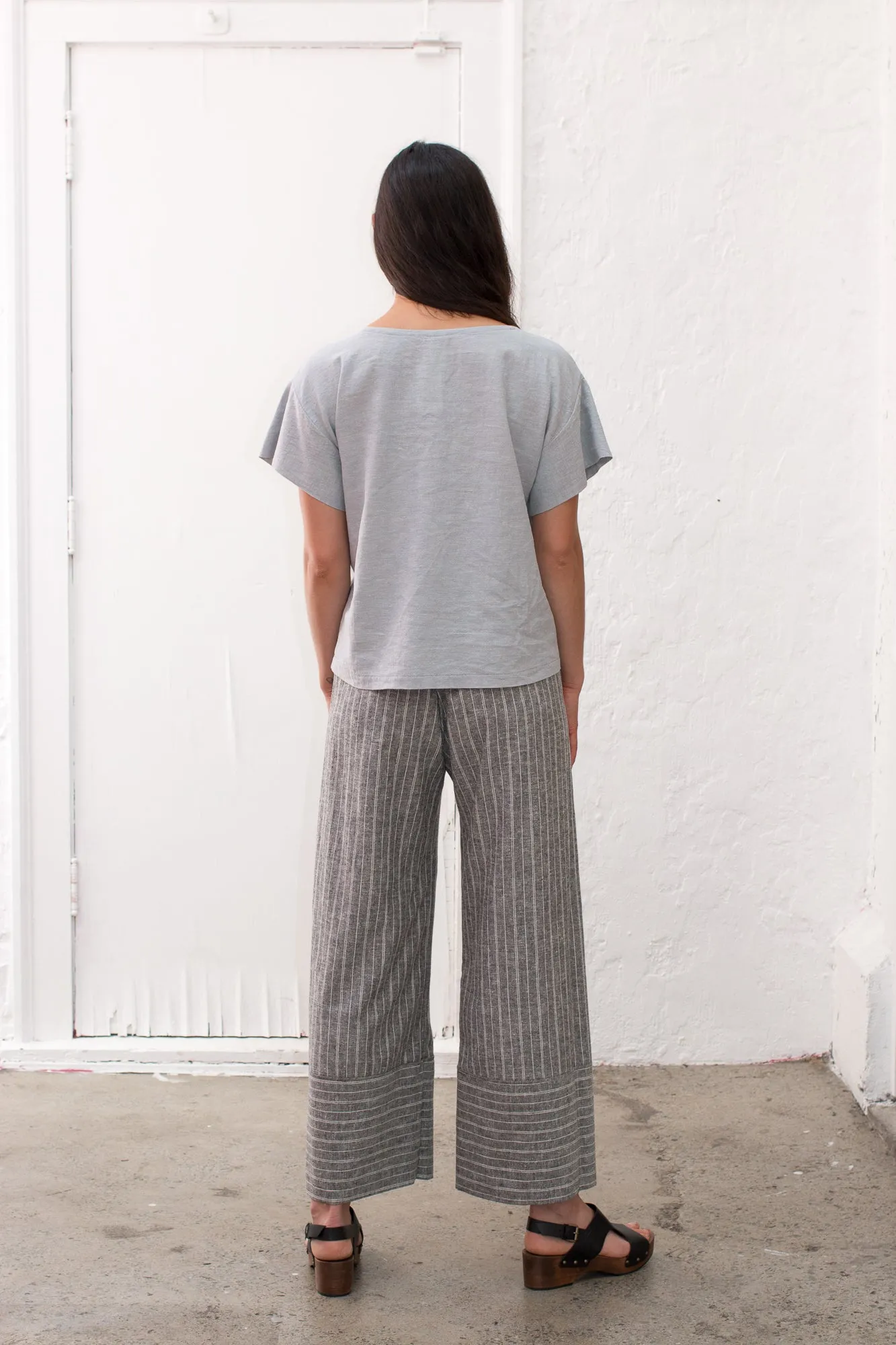 Straight Leg Pant in Hemp Organic Cotton sold by Leka product image thumbnail 3