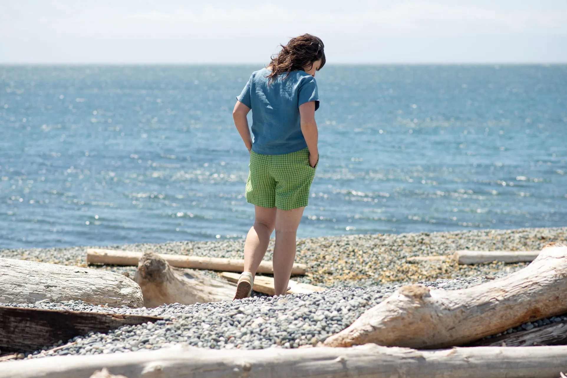 Linen Shorts (SALE) sold by Leka product image thumbnail 4