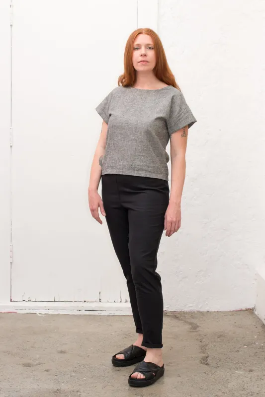 Hemp Woven Tee sold by Leka