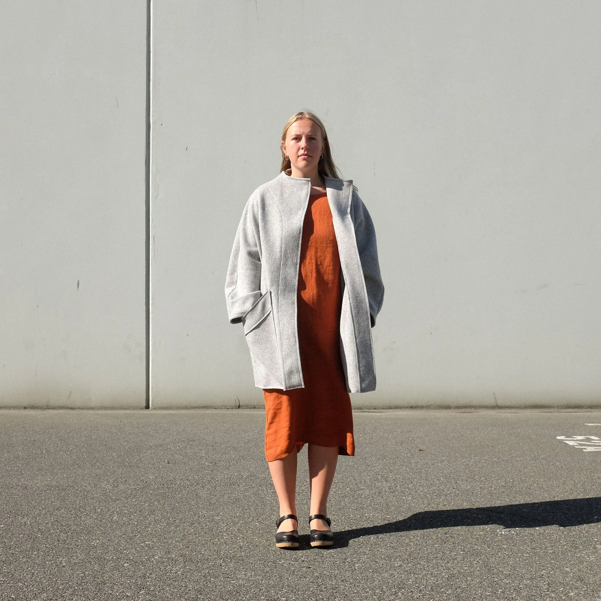 Woven Tee Dress - Long Sleeve (SALE) sold by Leka product image thumbnail 3