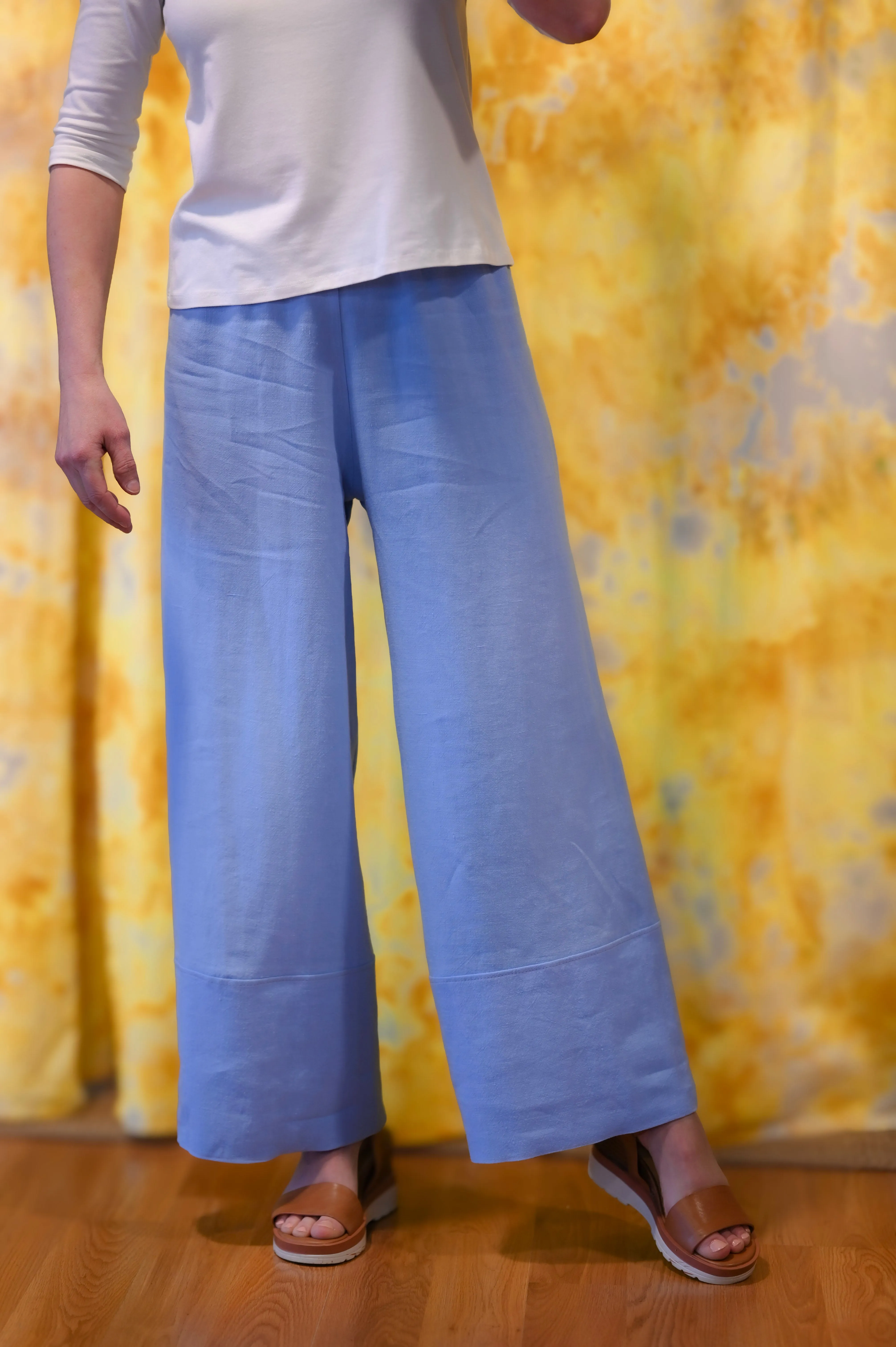 Straight Leg Pant in Linen (SALE) sold by Leka product image thumbnail 3