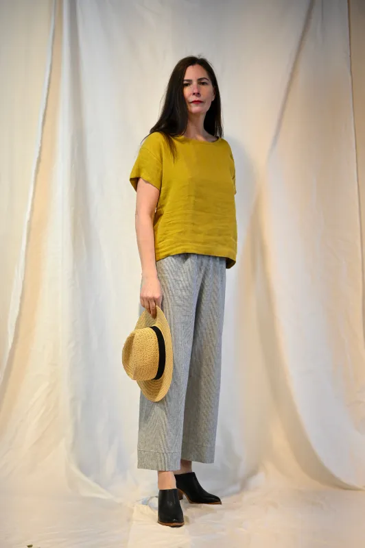 Crop Pant - Organic Cotton and Hemp made by Leka