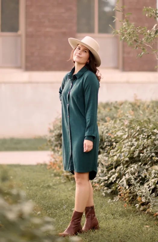 Robe-chemisier Raglan sold by Meemoza