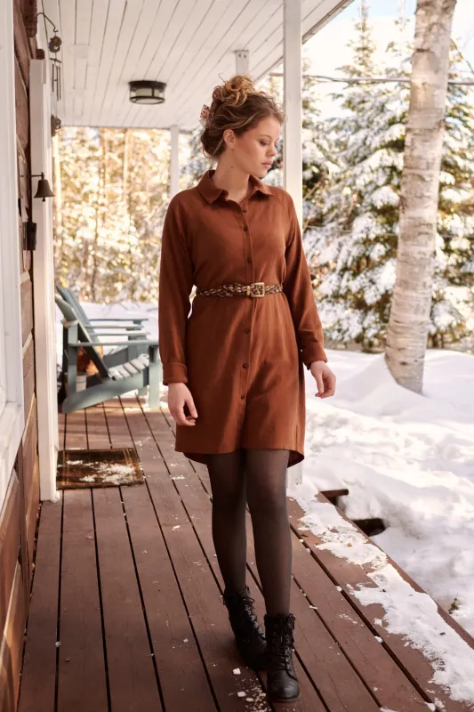 Robe-chemisier Raglan sold by Meemoza