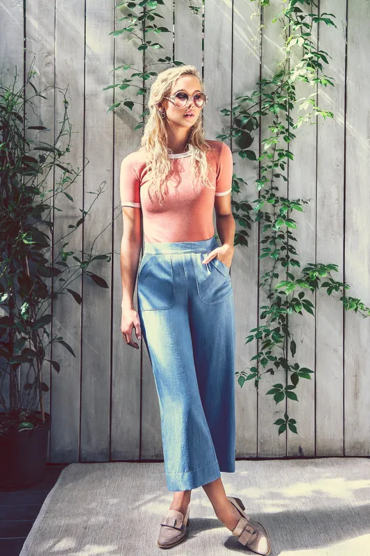 Pantalon Warhol Crop sold by Meemoza