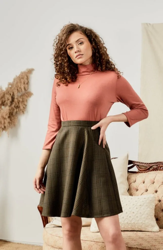 Jupe Daisy en laine récupérée sold by Meemoza