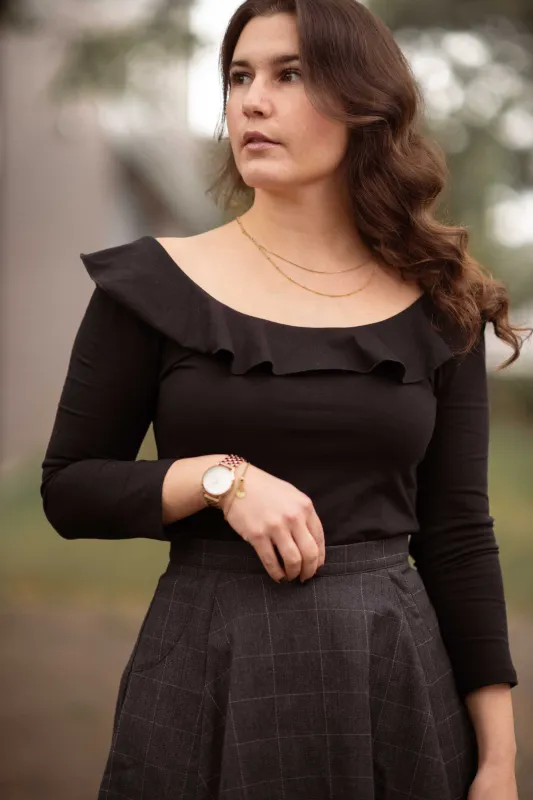 Haut Bardot 3/4 sold by Meemoza