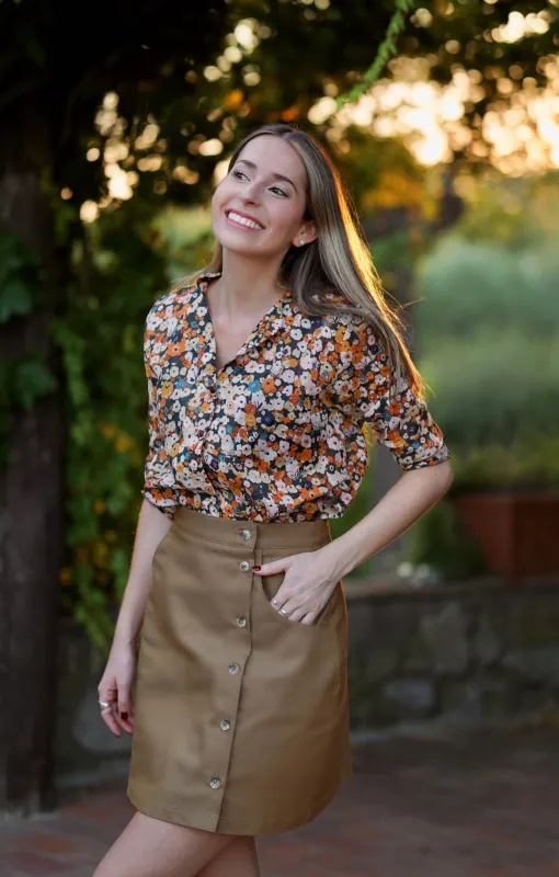 Chemisier Cruz 3/4 Imprimé sold by Meemoza