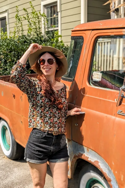 Chemisier Pénélope 3/4 sold by Meemoza