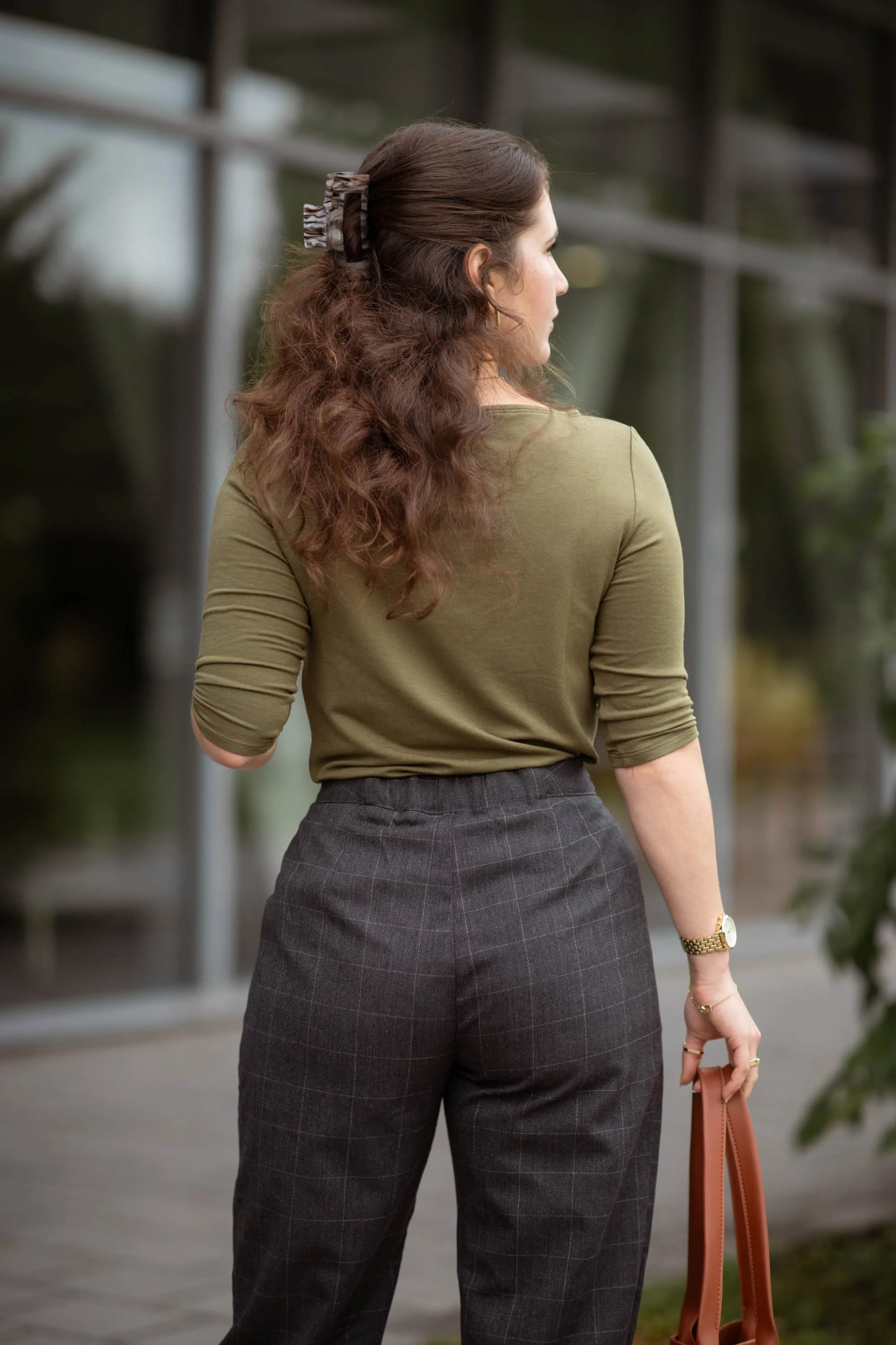 Pantalon Maëlle en laine récupérée sold by Meemoza product image thumbnail 4