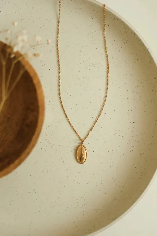 Chaîne Lunaire - Soha & Co. - Doré ou argent made by Meemoza