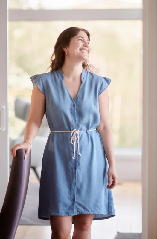 Robe Fisher avec ceinture sold by Meemoza