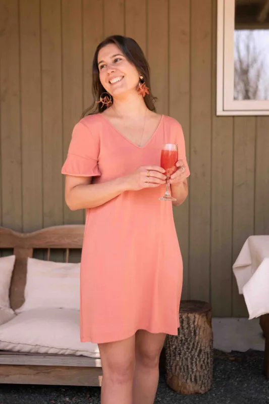 Robe Joan Pêche sold by Meemoza