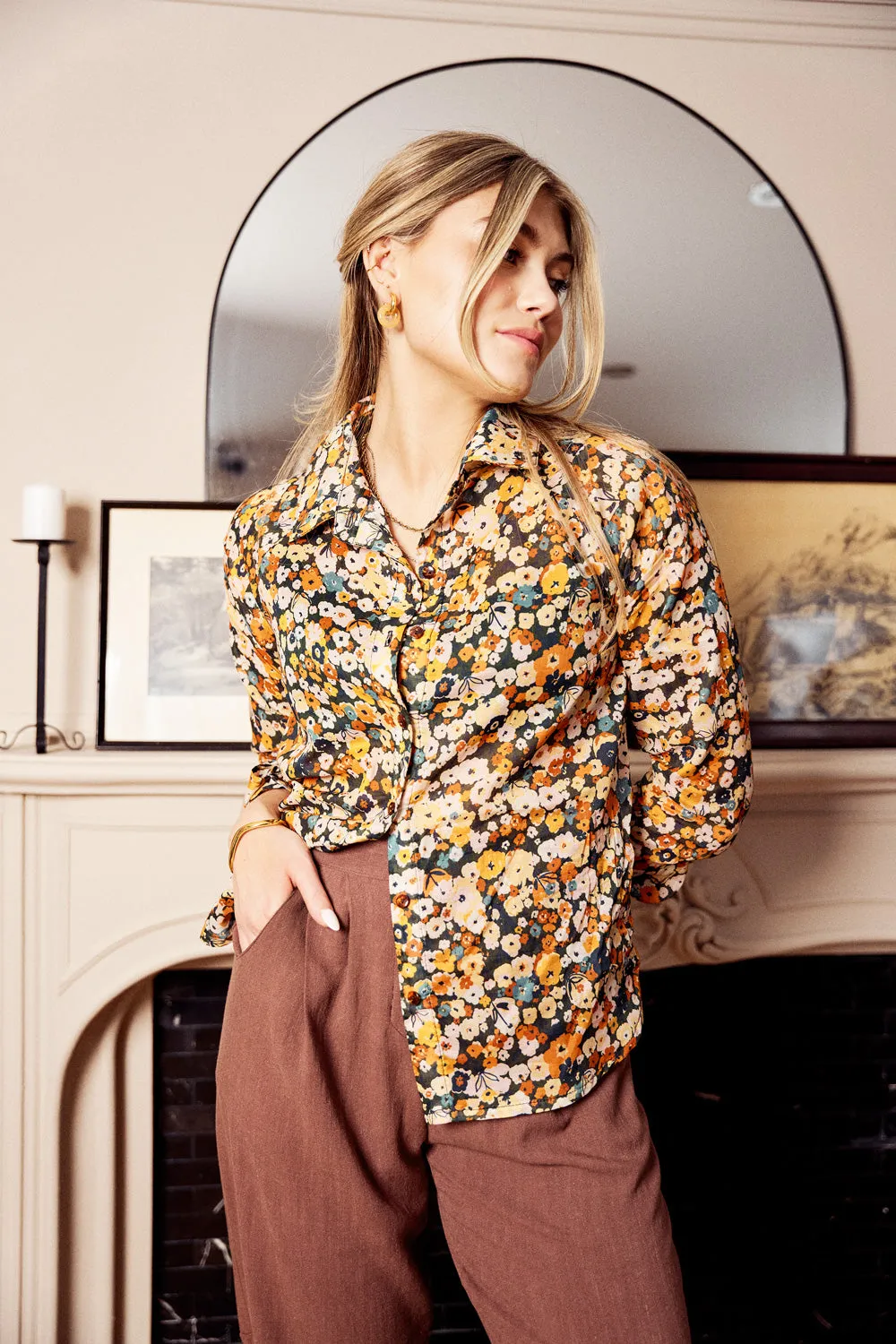 Chemisier Raglan Imprimé sold by Meemoza product image thumbnail 3