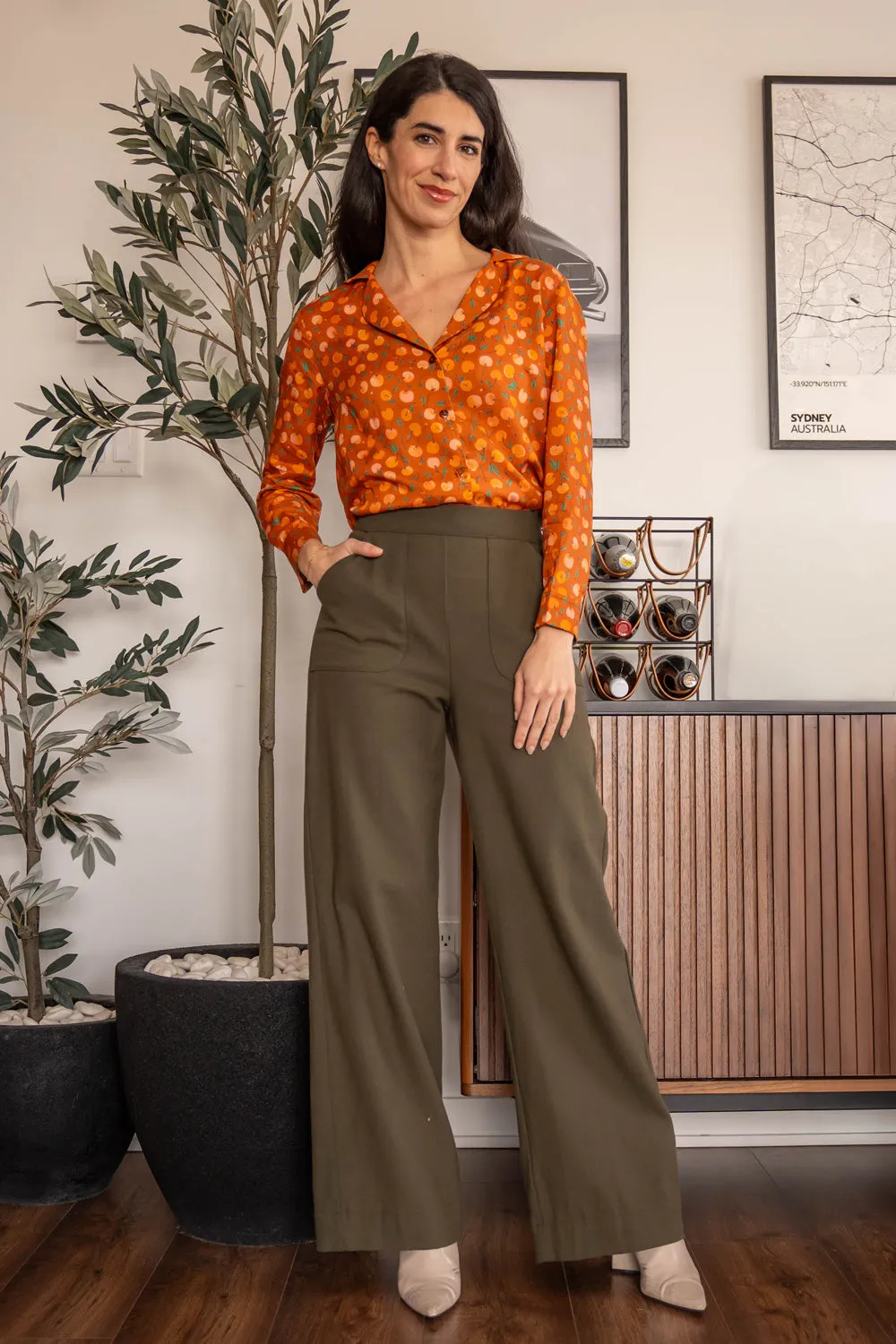 Pantalon Warhol en laine sold by Meemoza product image thumbnail 3