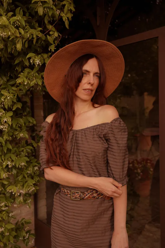 Robe Pénélope en soie made by Meemoza