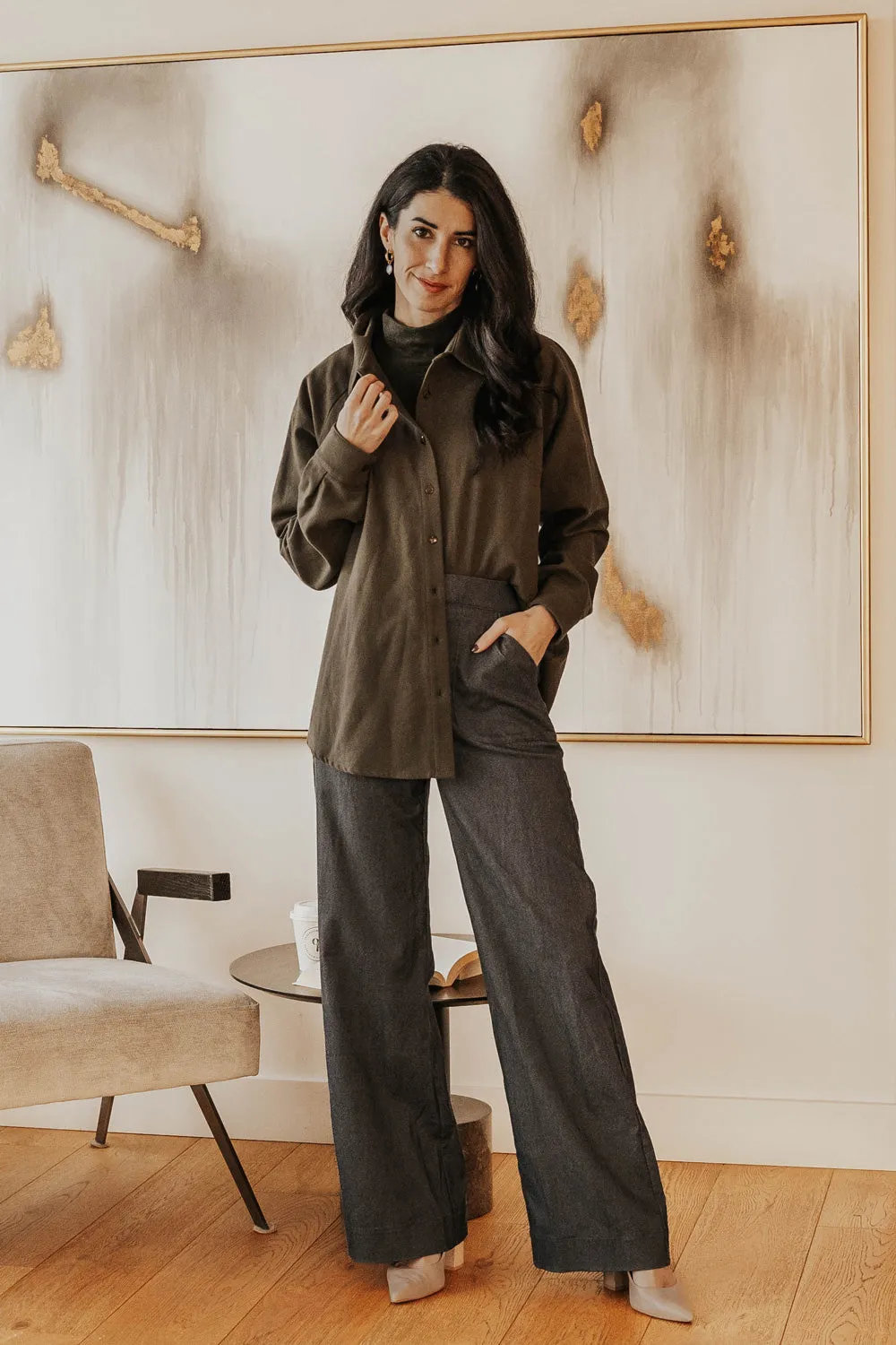 Pantalon Warhol extensible sold by Meemoza product image thumbnail 3