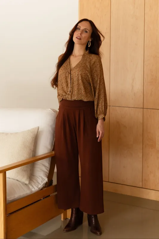 Pantalon Crop Bo en Terry made by Meemoza