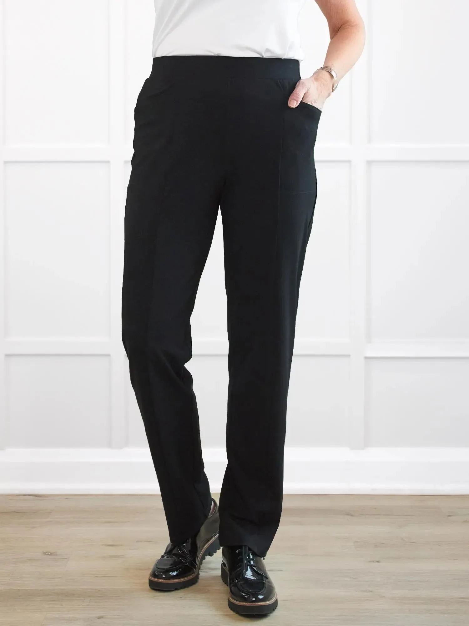 Tibby high waisted straight leg pant - FINAL SALE sold by Miik