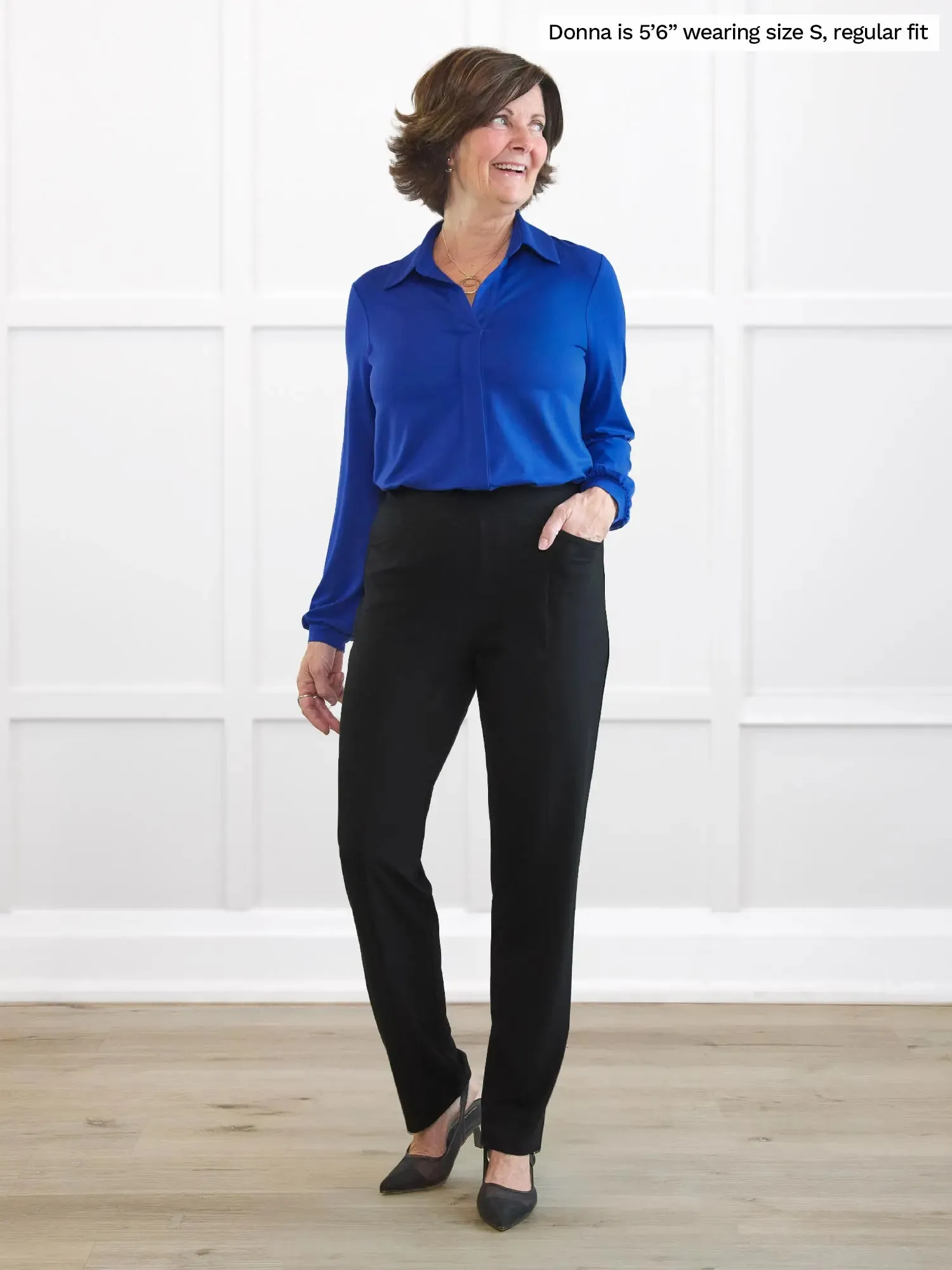 Tibby high waisted straight leg pant - FINAL SALE sold by Miik product image thumbnail 2