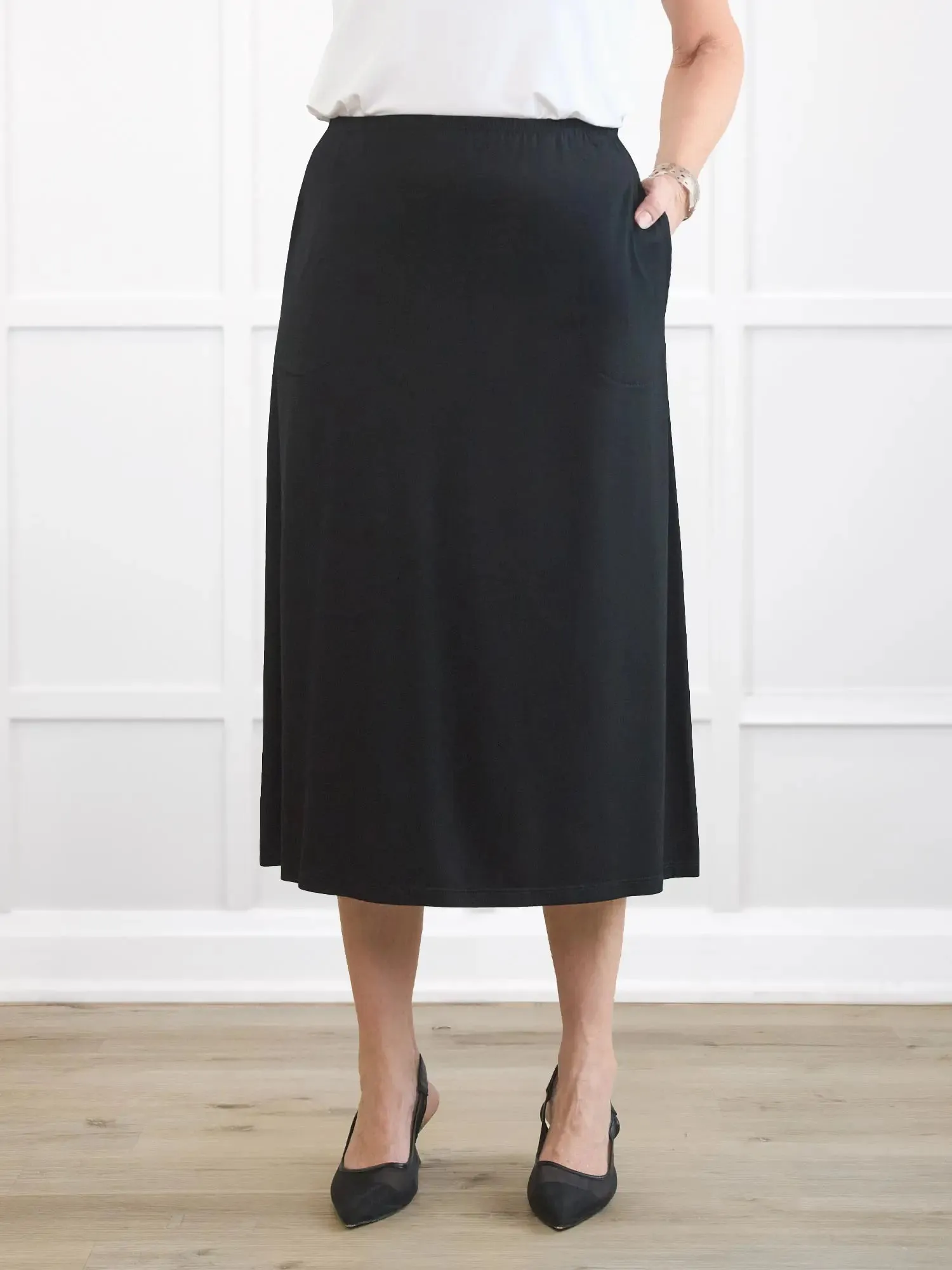 Alondra pocket midi skirt - FINAL SALE sold by Miik