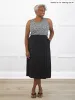 Alondra pocket midi skirt sold by Miik